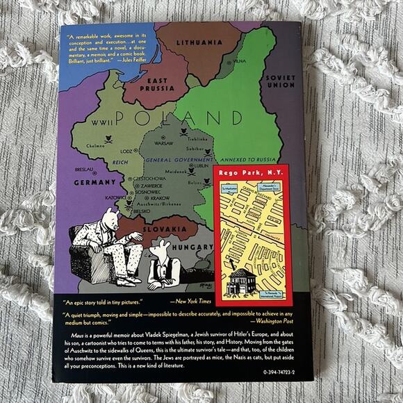 Maus: A Survivor's Tale, is a graphic novel by Art Spiegelman - Picture 2 of 5